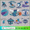 Charlotte Hornets Logo Bundle SVG Cut File for Cricut & Silhouette 3 CharlotteHornets Logo Bundle Graphics 14378914 1 1 copy