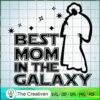 Best Mom In The Galaxy SVG Cut File for Cricut & Silho Design 10823