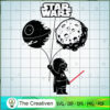 Star War With The DeadStar Balloon SVG, Star Wars SVG, DeathStar SVG
