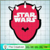 Star Wars Darth Maul Red and White SVG, Star Wars SVG, Darth Maul SVG 3 45 starwars copy