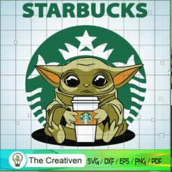 Starbucks Yoda SVG , Baby Yoda Svg, Star Wars Movie, Yoda Best Gifts