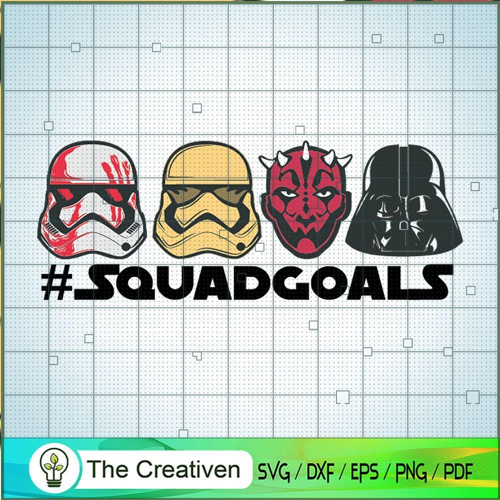 Star War #SquadGoal SVG, Star Wars SVG, Dark Side SVG 1 Star War #SquadGoal SVG, Star Wars SVG, Dark Side SVG