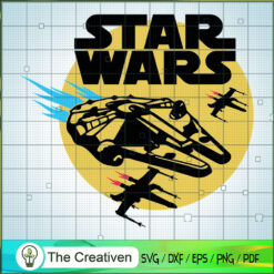 Star Wars Logo SVG, Star Wars SVG, Flight SVG