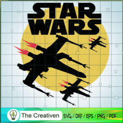 Star Wars Logo Picture SVG, Star Wars SVG, Flight SVG