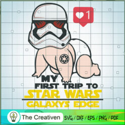 Funny Baby Stormtrooper SVG, Star Wars SVG, Stormtrooper SVG
