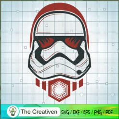 Storm Trooper Mask SVG, Star Wars SVG, Stormtrooper SVG