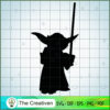 Baby Yoda Holding Sword SVG Cut File for Cricut & Silhouette 2 20 copy 16