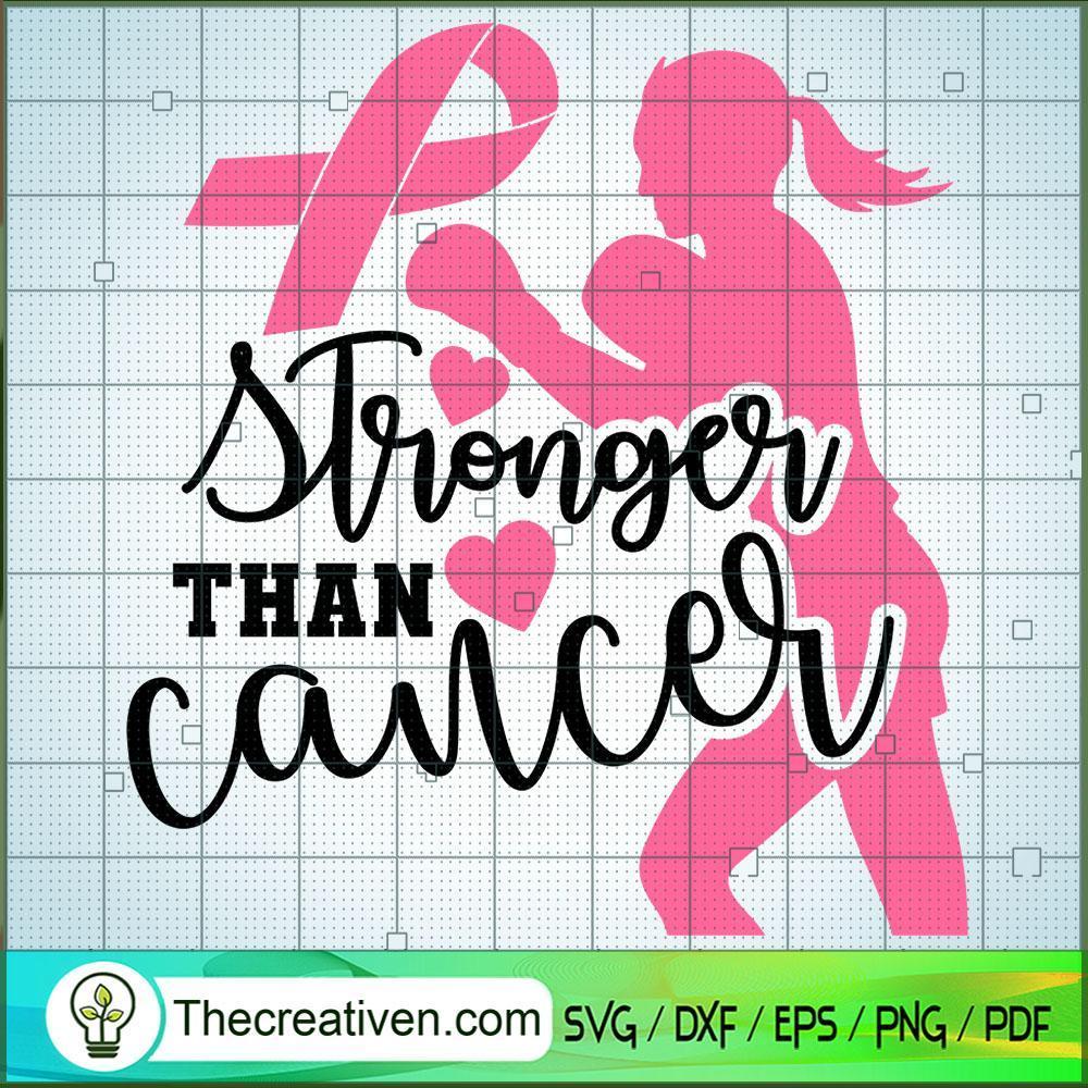 Stronger Than Cancer SVG Cut File for Cricut & Silhoue Design 36253 1 Stronger Than Cancer SVG Cut File for Cricut & Silhoue Design 36253