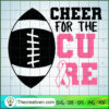 Cheer For The Cure SVG, Cancer SVG, Breast Cancer Awareness SVG