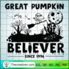 Great Snoopy Pumpkin Believer Since 1996 SVG, Scary SVG, Halloween SVG 3 55 copy 7