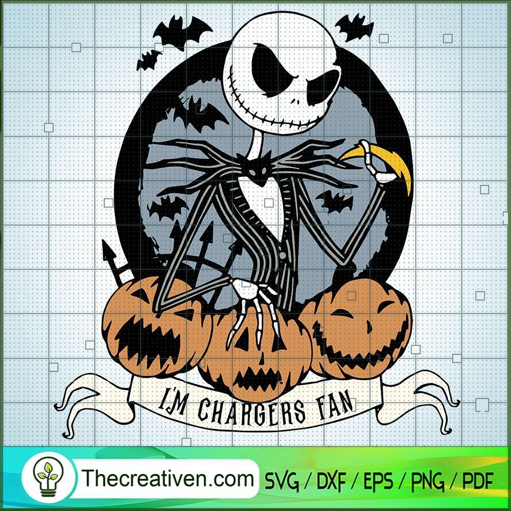 I Am Chargers Fan SVG, Scary SVG, Halloween SVG 1 I Am Chargers Fan SVG, Scary SVG, Halloween SVG