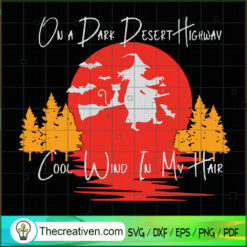 On the Desert Highway Cool W SVG Cut File for Cricut