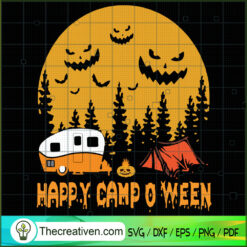 Happy Camp O Ween SVG, Scary SVG, Halloween SVG