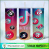 Pink Logo Tiktok 20oz Tumbler Wrap – Digital Download