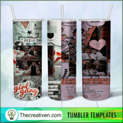 Friend Movie Scene Bundle 20oz Tumbler Wrap – Digital Download