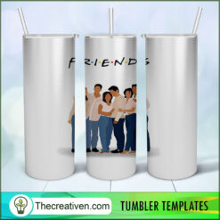 Member Of Friends 20oz Tumbler Wrap – Digital Download