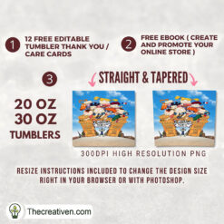 Alternative view of Rugrats In Paris The Movie 20oz Tumbler Wrap – Digital Download