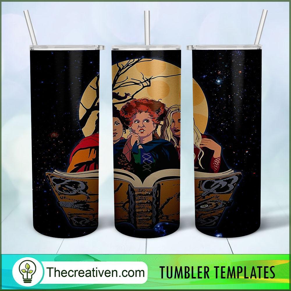 Read A Book In Night Hocus Pocus 20oz Tumbler Wrap – Digital Download 1 Read A Book In Night Hocus Pocus 20oz Tumbler Wrap – Digital Download