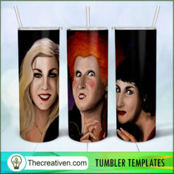 3 Sister Of Sanderson 20oz Tumbler Wrap – Digital Download