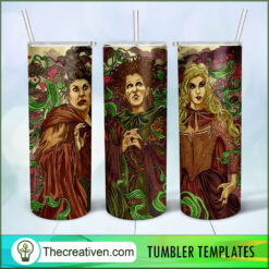 Old Picture Hocus Pocus 20oz Tumbler Wrap – Digital Download