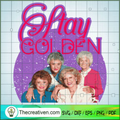 Stay Golden SVG, Scary SVG, Halloween SVG