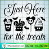 Just Here For The Treats SVG, Scary SVG, Halloween SVG 2 69 copy 6
