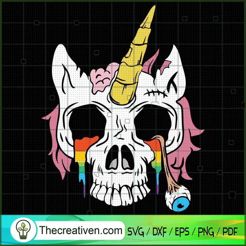 Unicorn Ghost SVG, Scary SVG, Halloween SVG 1 Unicorn Ghost SVG, Scary SVG, Halloween SVG