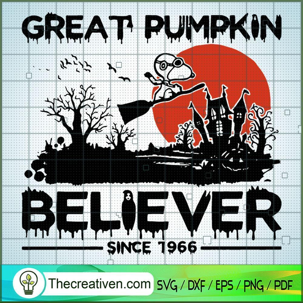 Great Pumpkim Believer Since 1966 SVG, Scary SVG, Halloween SVG 1 Great Pumpkim Believer Since 1966 SVG, Scary SVG, Halloween SVG