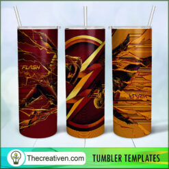 The Flash Poster 20oz Tumbler Wrap – Digital Download
