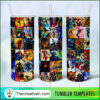 DC Comics Cartoon  20oz Tumbler Wrap – Digital Downloa Design 34584