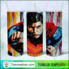 Superman Heart Art 20oz Tumbler Wrap – Digital Download