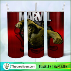 Hulk Marvel 20oz Tumbler Wrap – Digital Download