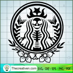 Starbucks Halloween SVG, Halloween SVG, Horror SVG