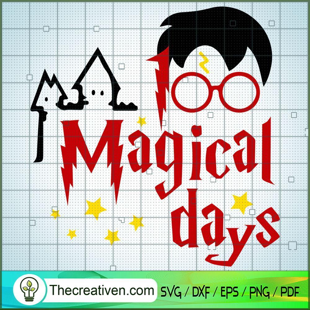 Magical Days SVG, Hogwarts SVG, Harry Potter SVG 1 Magical Days SVG, Hogwarts SVG, Harry Potter SVG