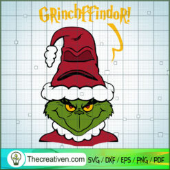 Grinchffindor! SVG, Hogwarts SVG, Harry Potter SVG