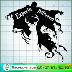 Expecto Patronum Azkaban SVG, Hogwarts SVG, Harry Potter SVG