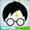 Cute Black Face Harry Potter SVG, Hogwarts SVG, Harry Potter SVG 3 22 copy 15