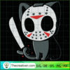 Halloween Horror Cat Jason SVG Cut File for Cricut & Silhouette