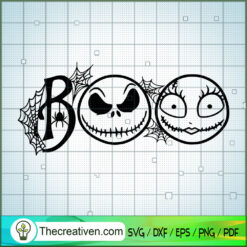 Boo Nightmare SVG Cut File for Cricut & Silhouette