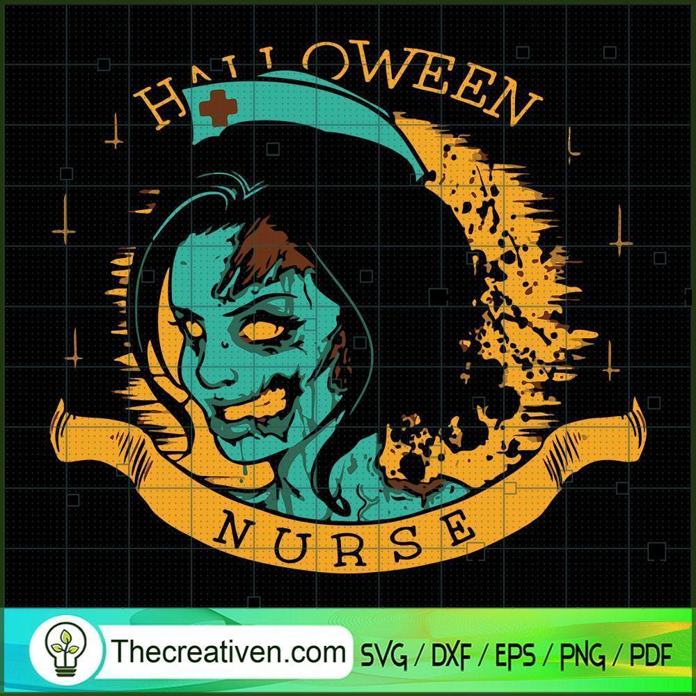 Halloween Nurse SVG Cut File for Cricut & Silhouette 1 Halloween Nurse SVG Cut File for Cricut & Silhouette