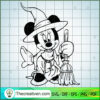 Minnie Witch SVG Cut File for Cricut & Silhouette 2 68 copy 4