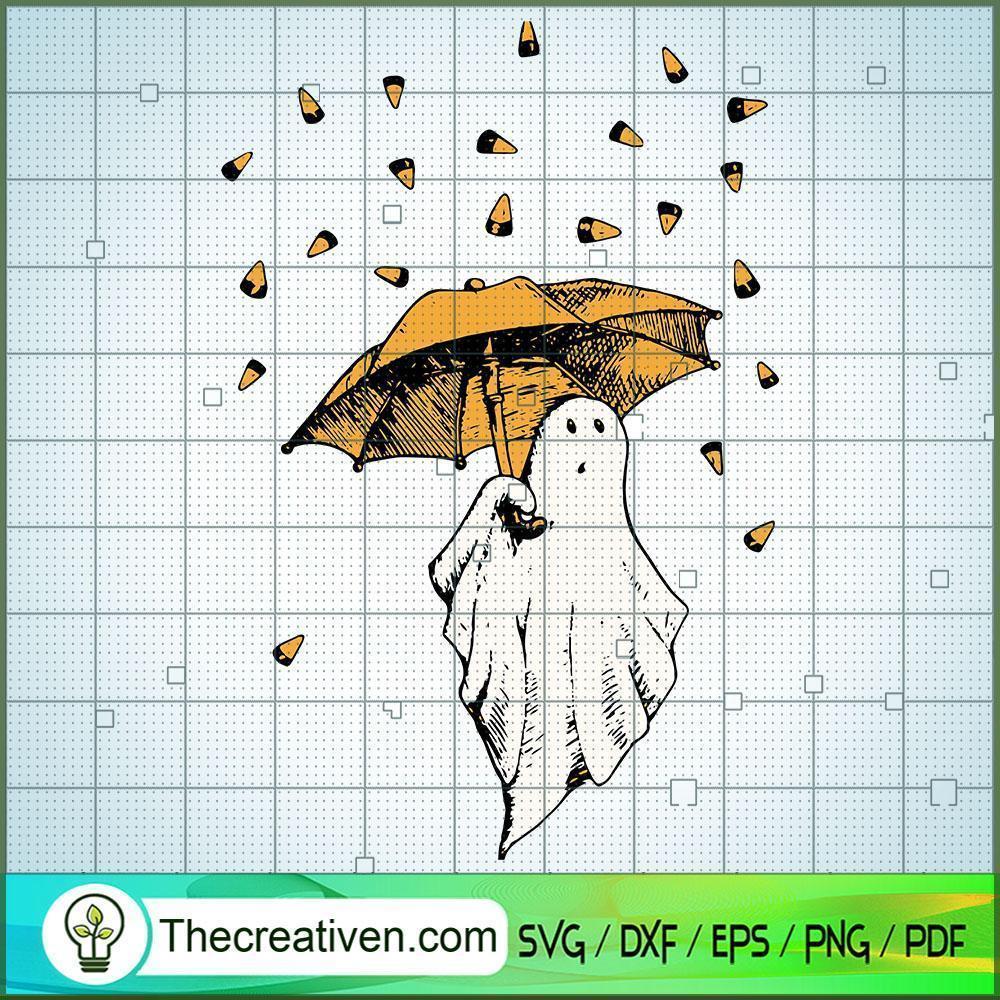 Rainy Halloween SVG Cut File for Cricut & Silhouette 1 Rainy Halloween SVG Cut File for Cricut & Silhouette