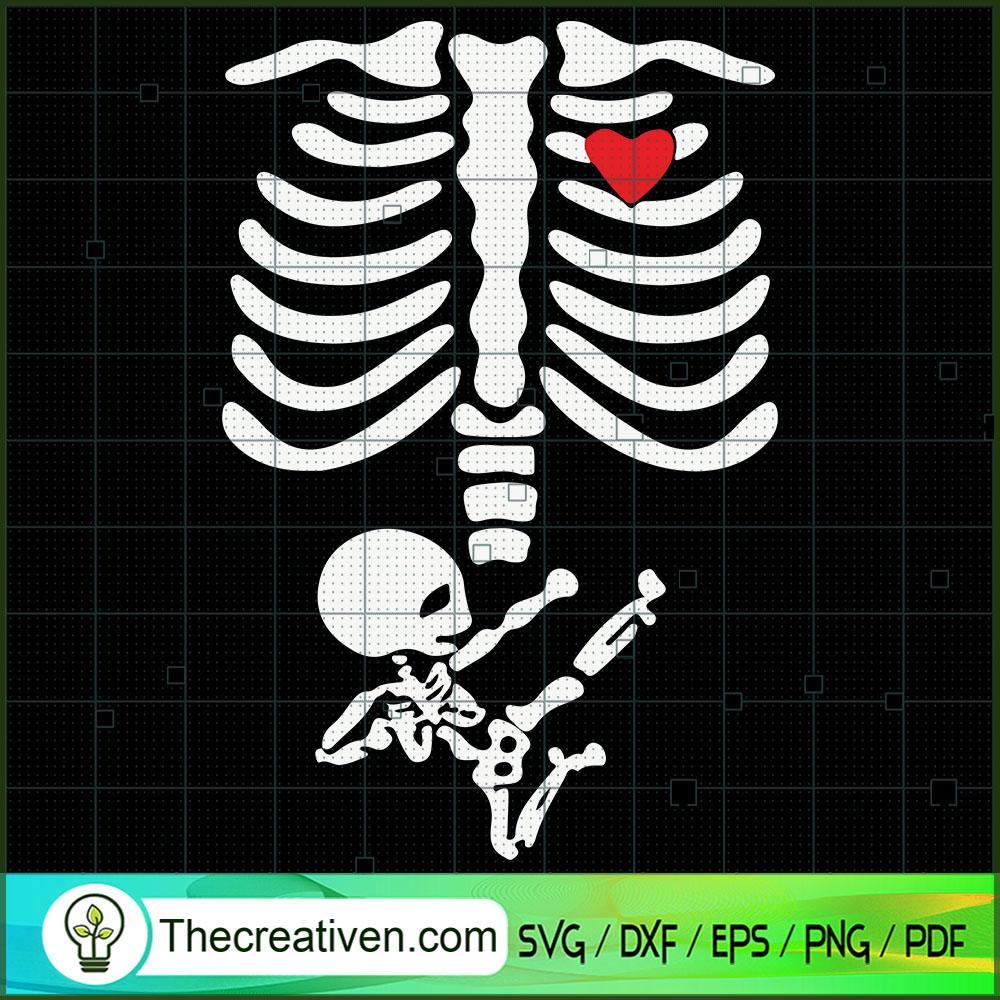 Skeleton Heart SVG Cut File for Cricut & Silhouette 1 Skeleton Heart SVG Cut File for Cricut & Silhouette