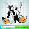 Couple Cat Halloween SVG Cut File for Cricut & Silhouette