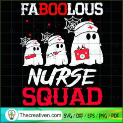 Faboolous Nurse Squad SVG Cut File for Cricut & Silhou Design 33663