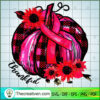 Pink Pumpkin Breast Cancer SVG Cut File for Cricut & Silhouette 2 103 copy 4