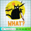 Cat What Murderous Black Cat SVG Cut File for Cricut