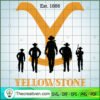 Cowboy Team Yellowstone SVG, Yellowstone SVG, American Cowboy SVG