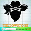 Cowboy Head Yellowstone SVG, Yellowstone SVG, American Cowboy SVG 3 33 copy 8