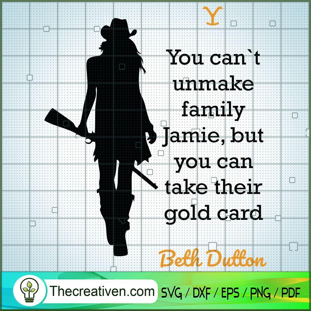 You Can't Unmake Family Jamie SVG Cut File for Cricut & Silhouette 1 You Can't Unmake Family Jamie SVG Cut File for Cricut & Silhouette